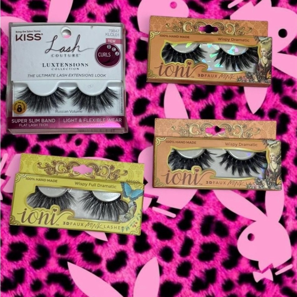 KISS and Ioni False Eyelashes Set of 4